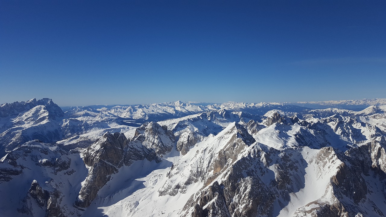 alps mountains winter free photo