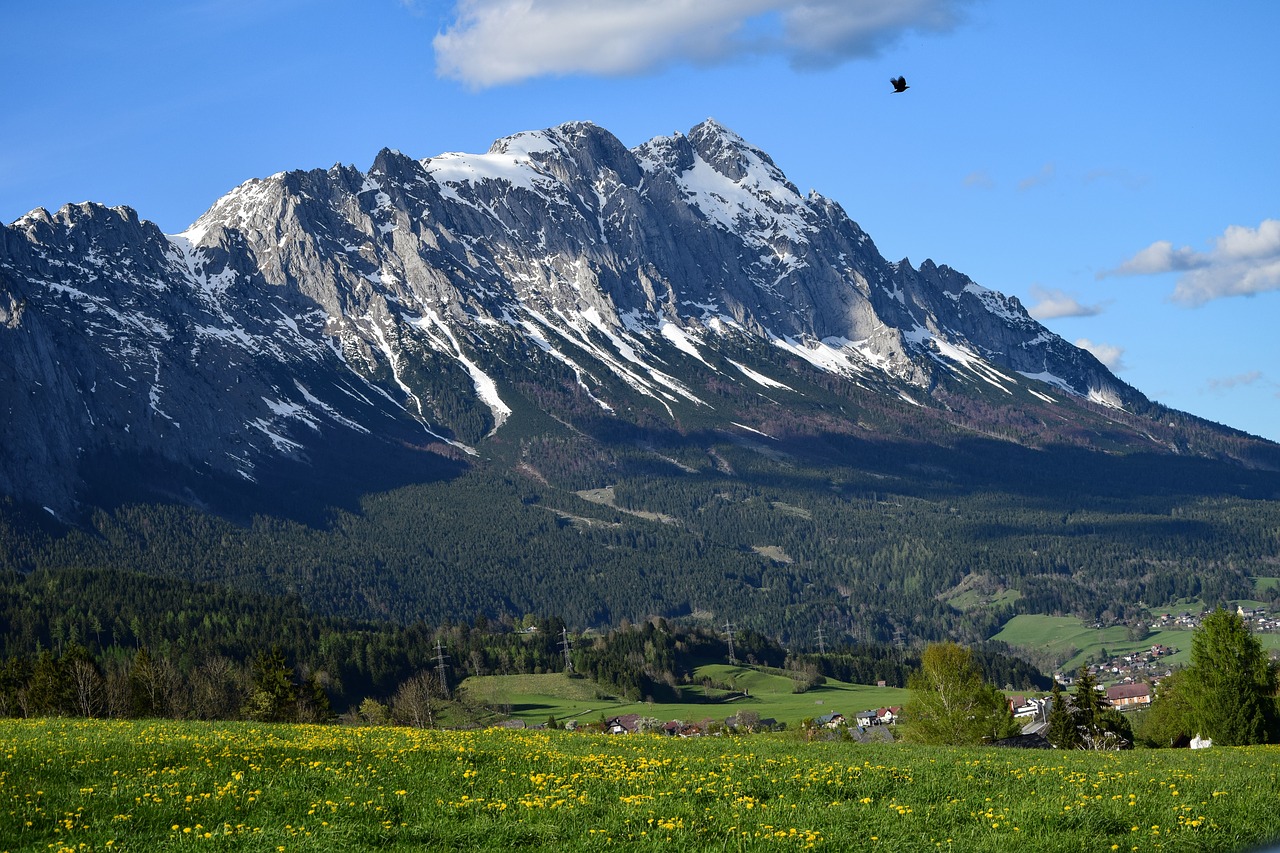 alps mountain landscape free photo