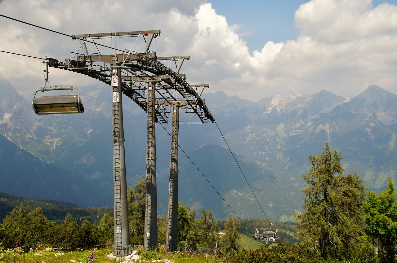 alps  cableway  cabin free photo
