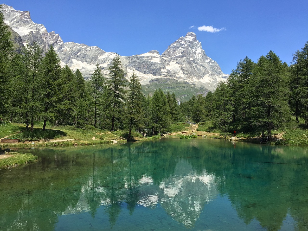 alps  italy  lake free photo