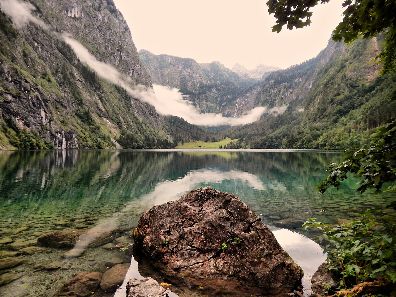 alps mountains water free photo