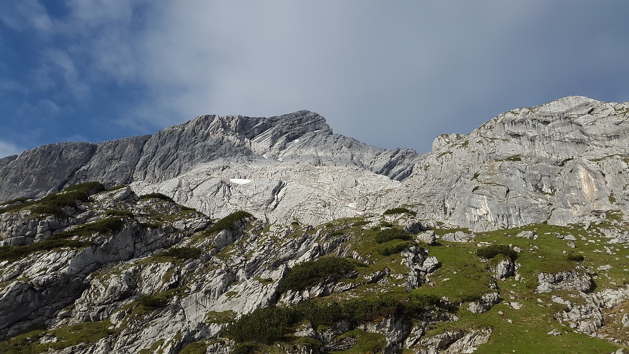alpspitze alpine north wall free photo