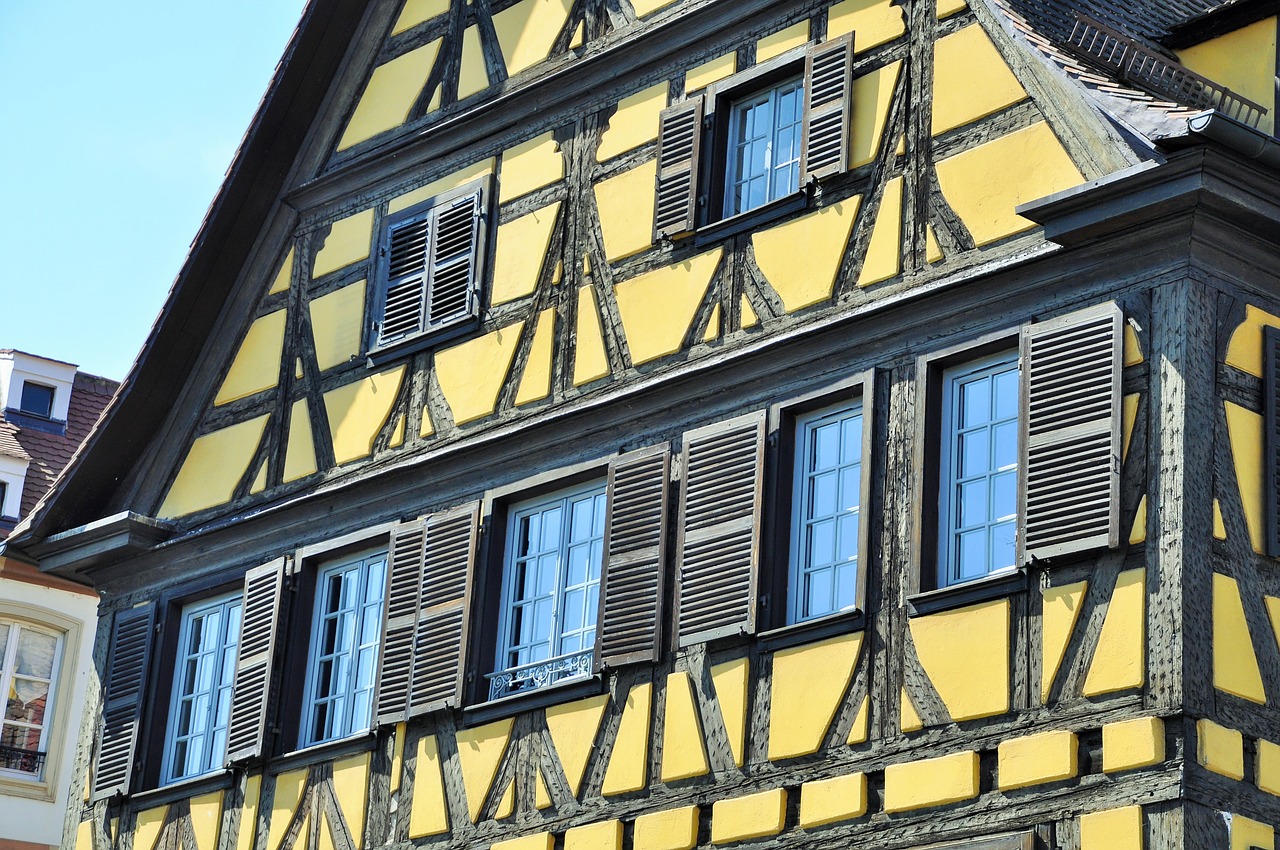 alsace studs house free photo
