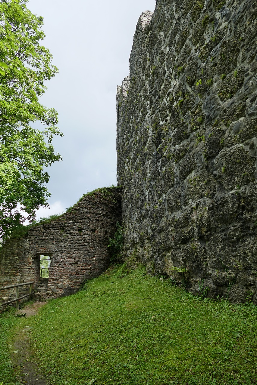 alt-trauchburg castle ruin free photo