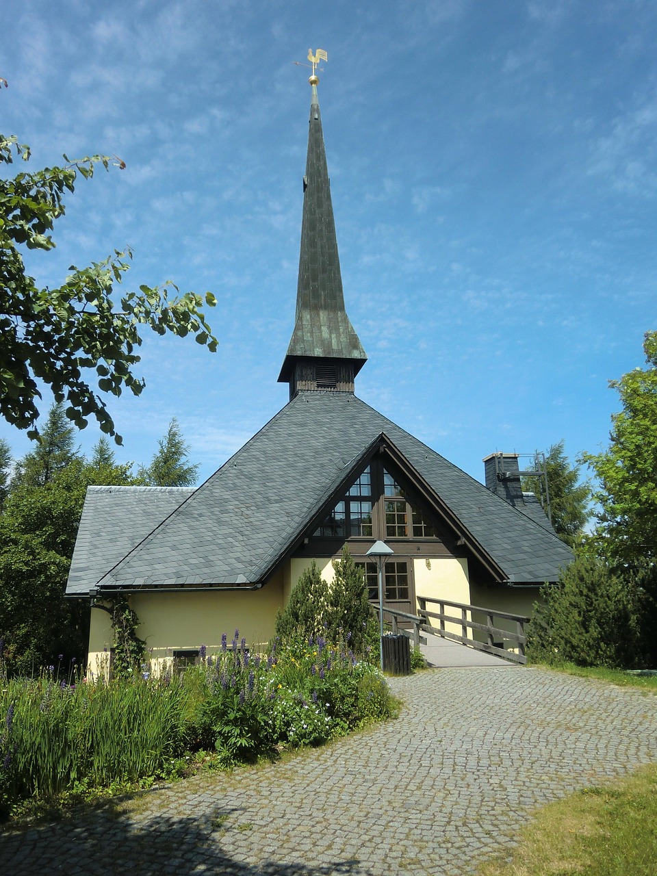 altenberg church saxony free photo