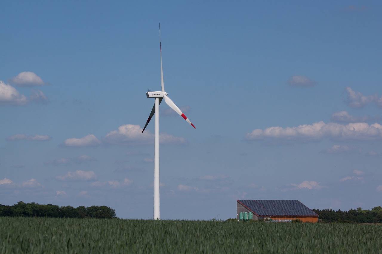 alternative energy wind turbine rotor free photo