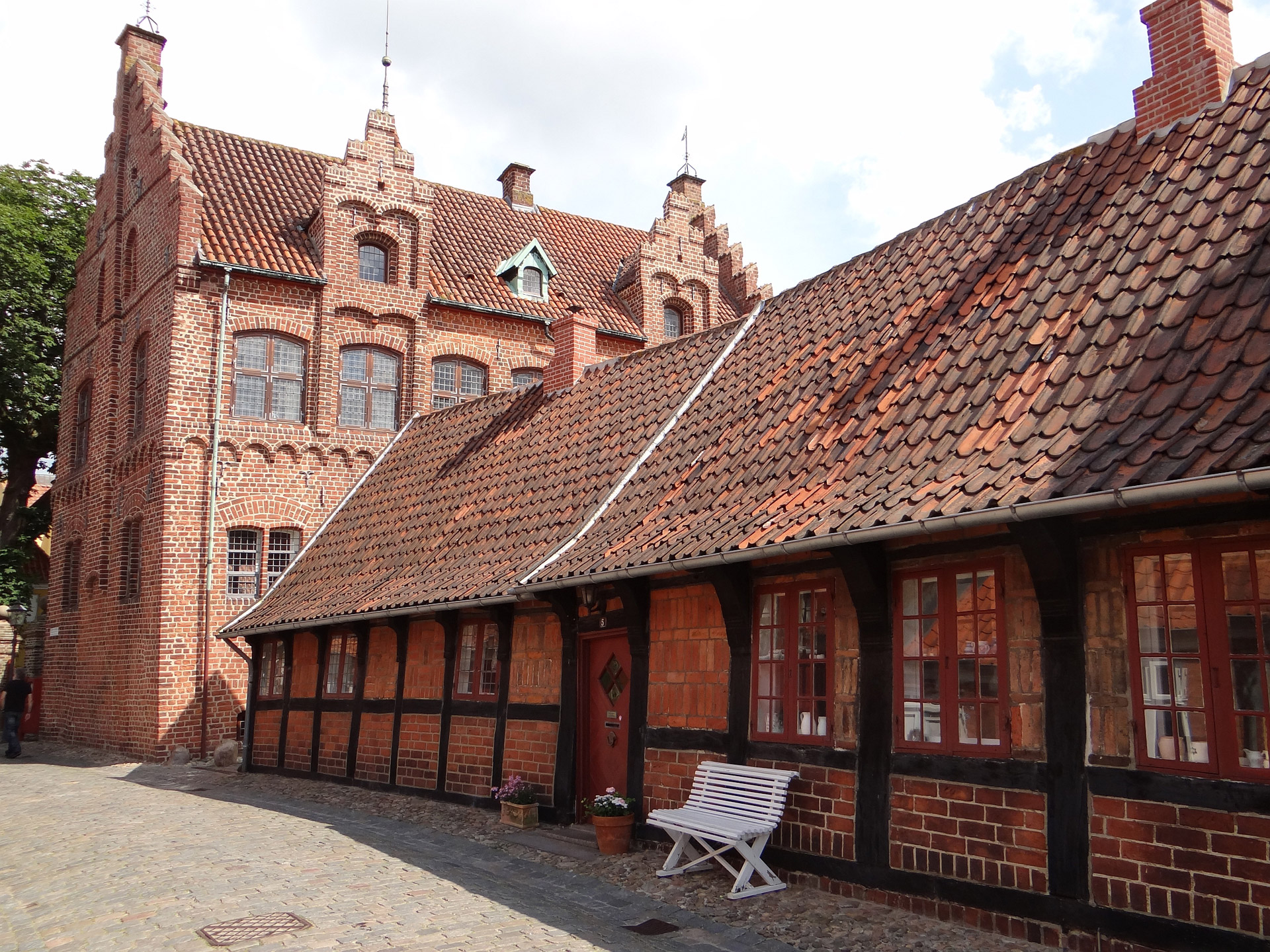 old houses old town city free photo