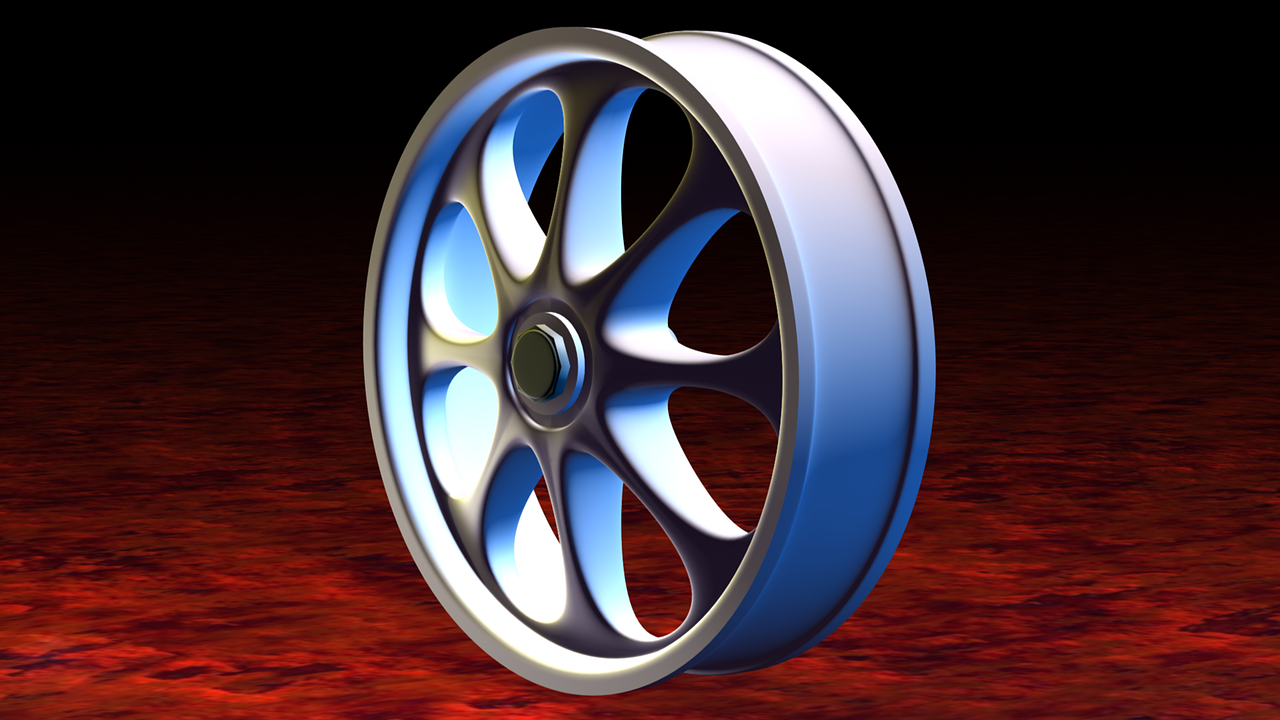 alu alloy wheel aluminium free photo
