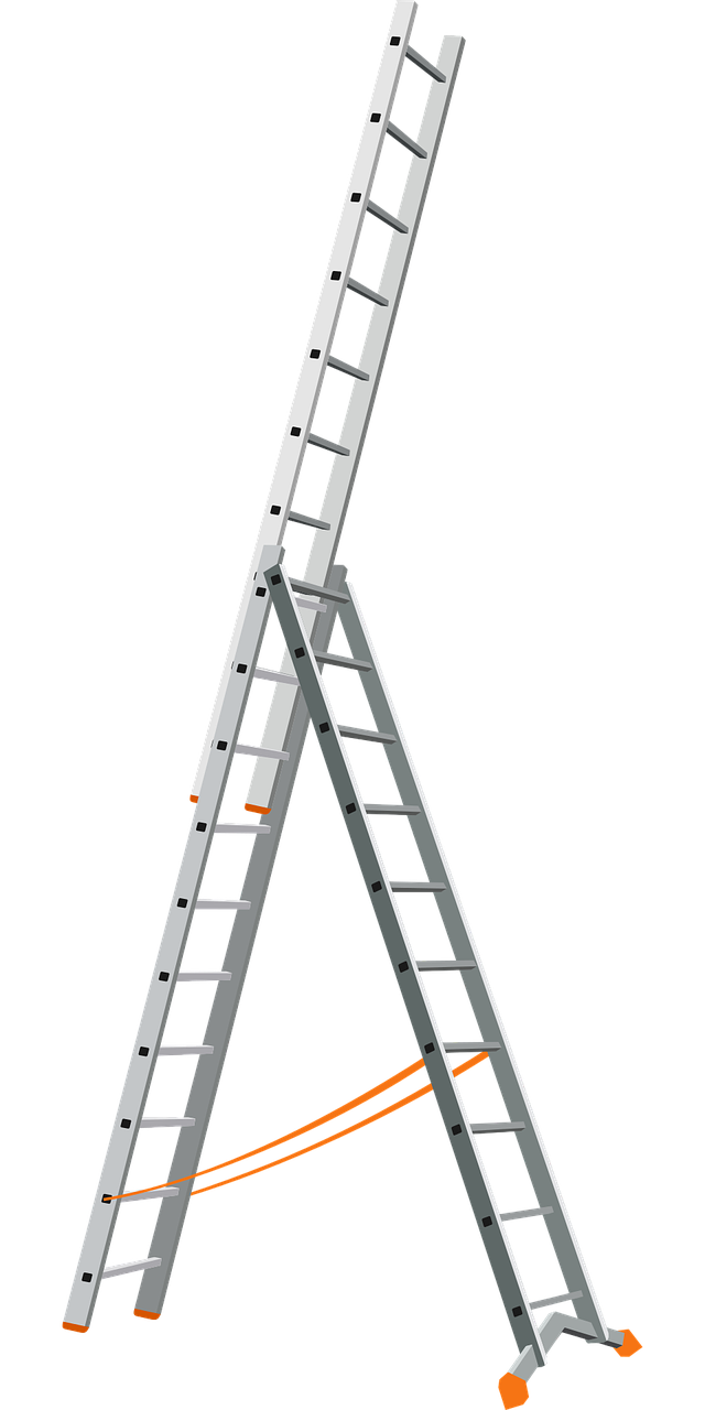 aluminium ladder metal free photo