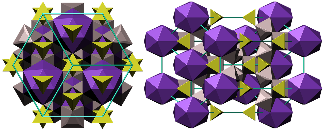 alunite crystal structure free photo