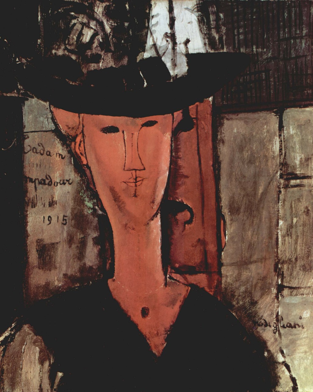 amadeo modigliani painting oil on canvas free photo