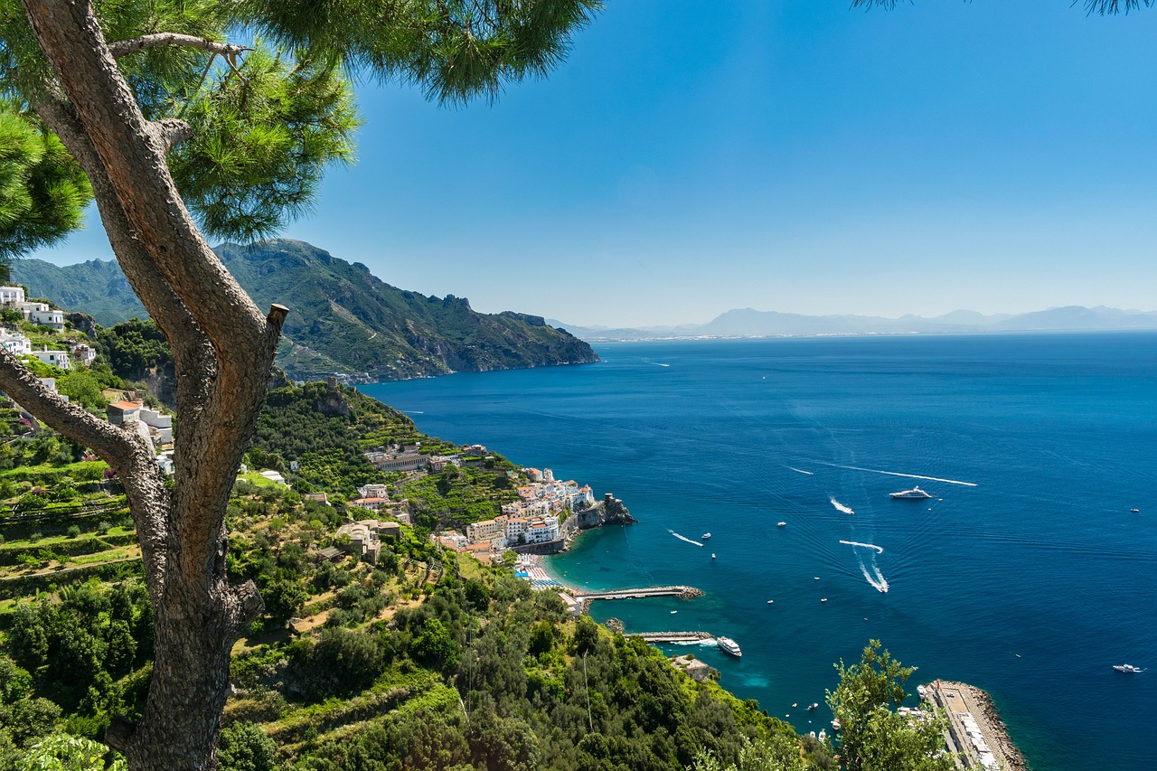 amalfi coast italy free photo