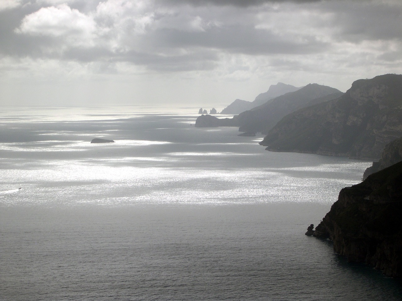 amalfi coast sea landscapes free photo