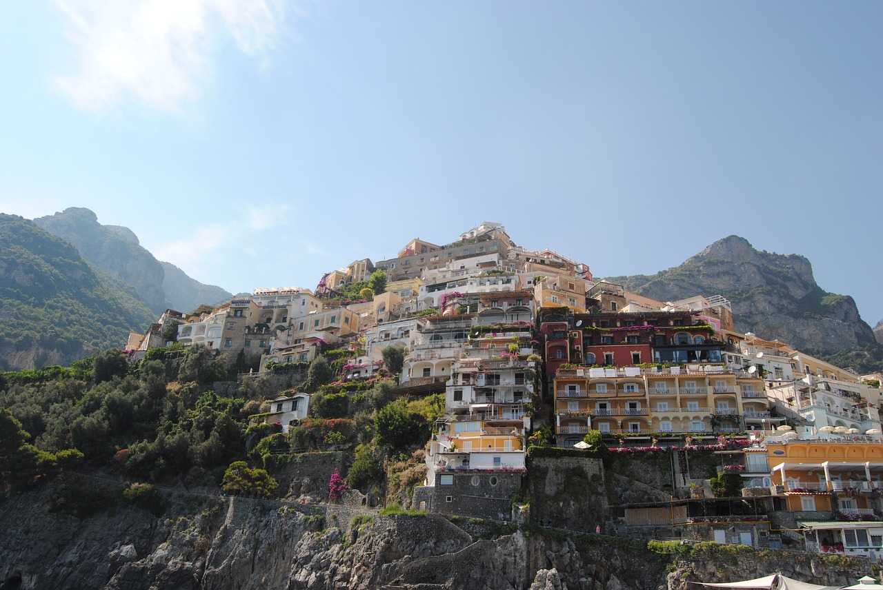 amalfi coast italy coast free photo