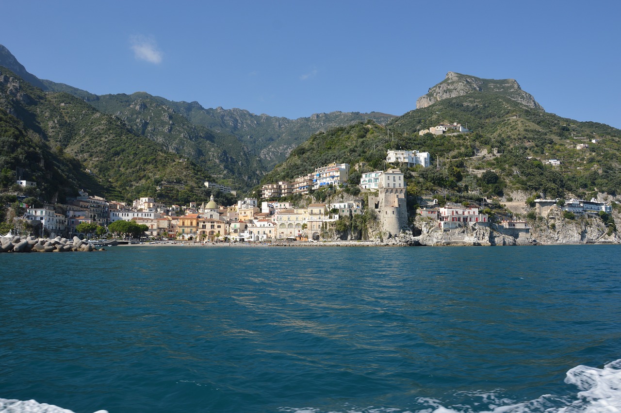 amalfi coast province of salerno italy free photo
