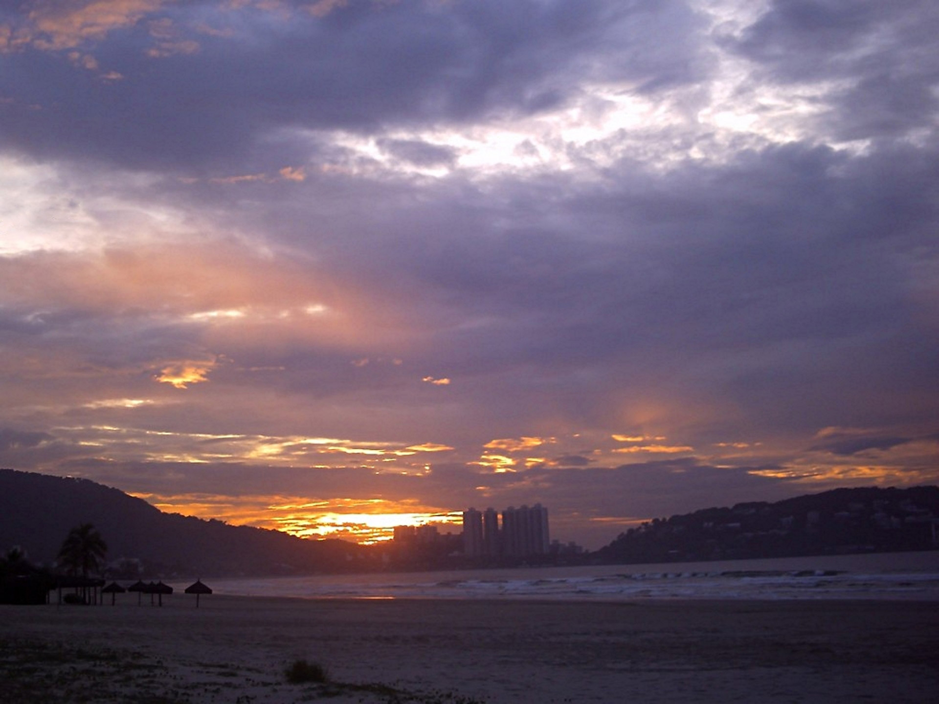 beach dawn radiant free photo
