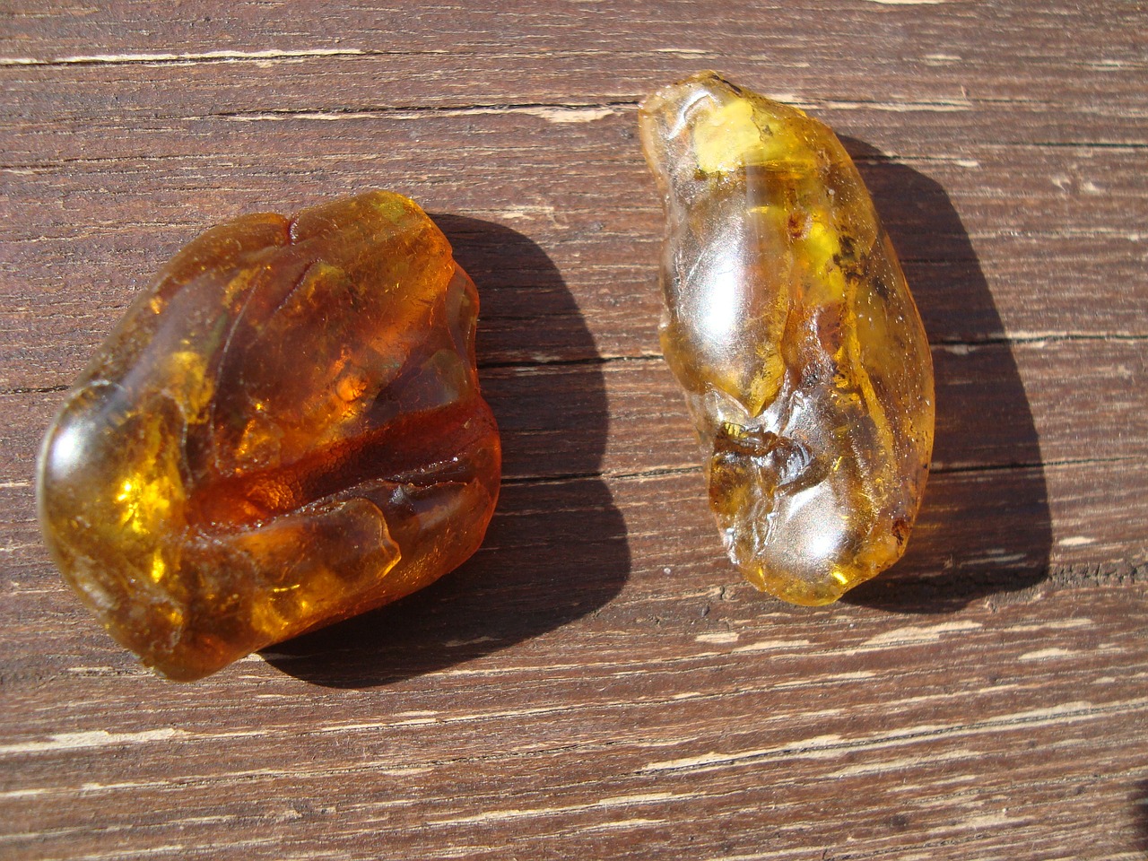 amber crystals stones free photo