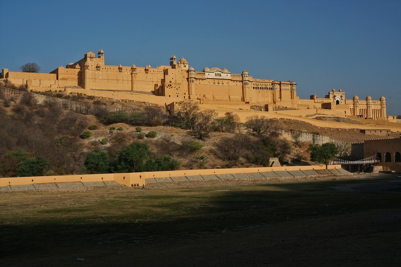 amber fort jaipur architecture free photo