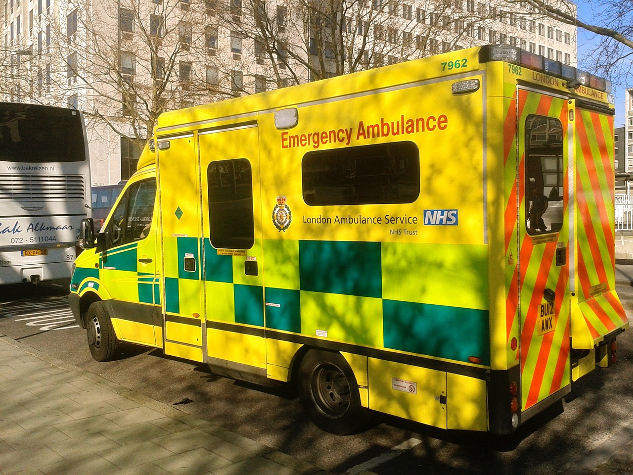 ambulance london vehicle free photo