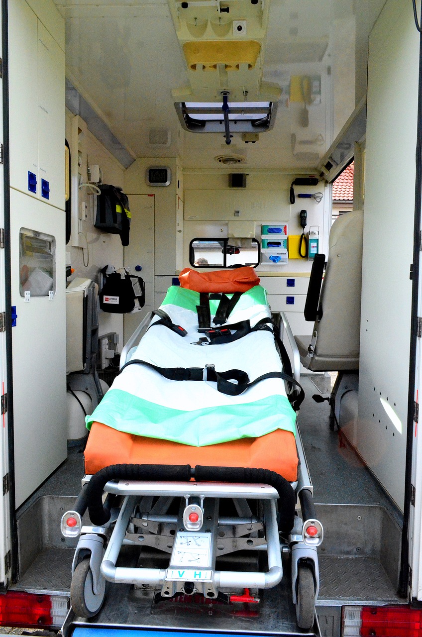 ambulance ambulance service first aid free photo