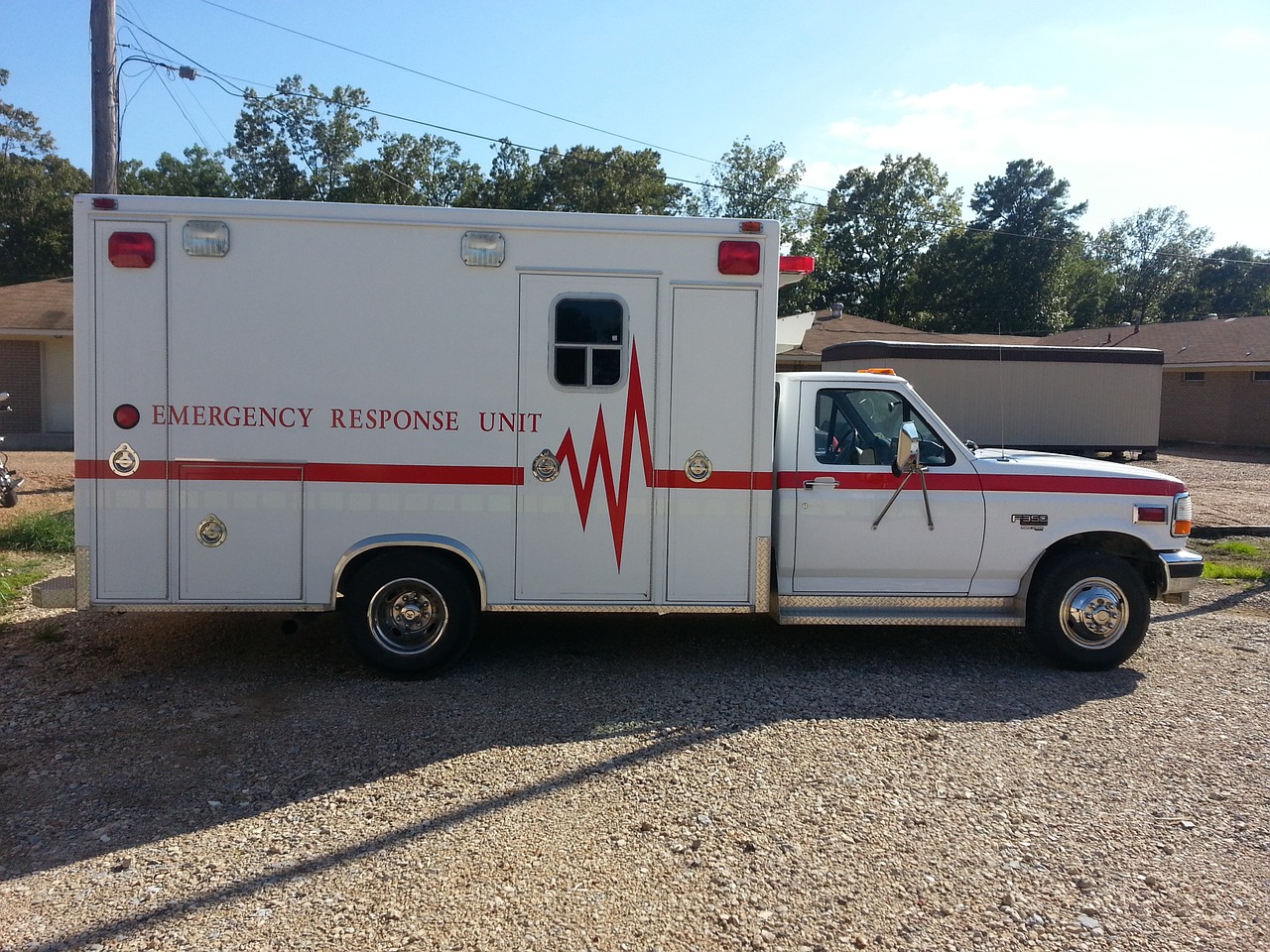 ambulance emergency vehicle medical free photo