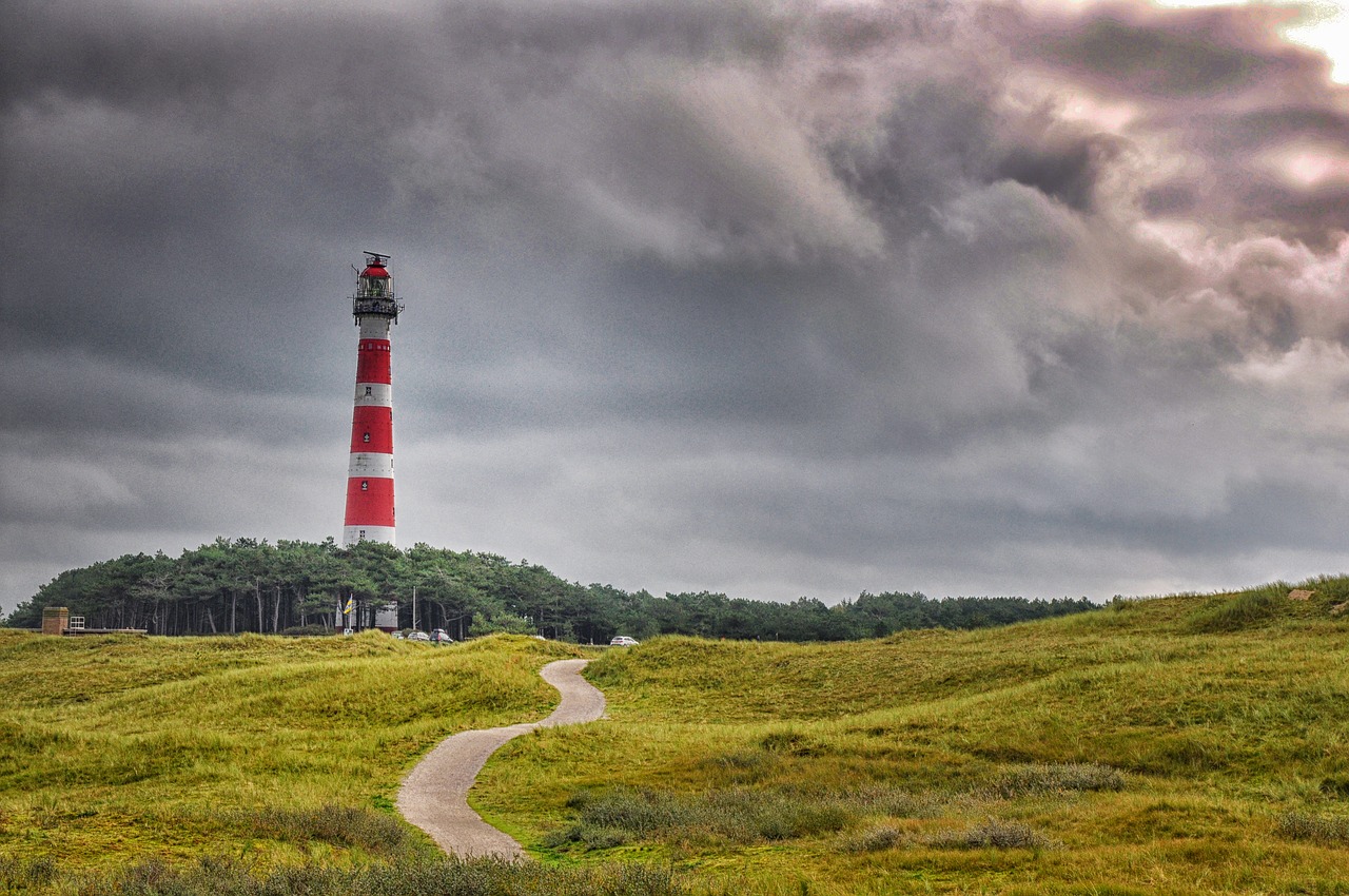 ameland  lighthouse  netherlands free photo