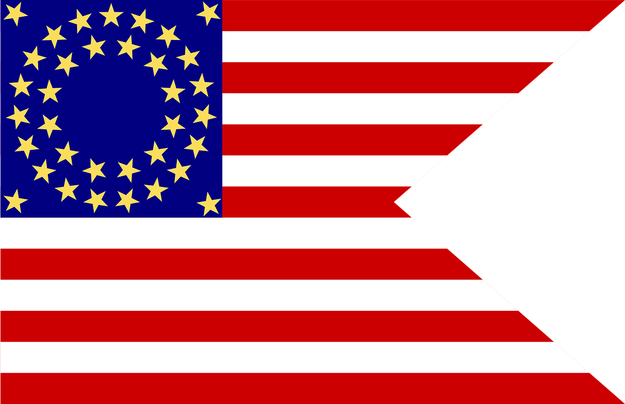america flag modification free photo