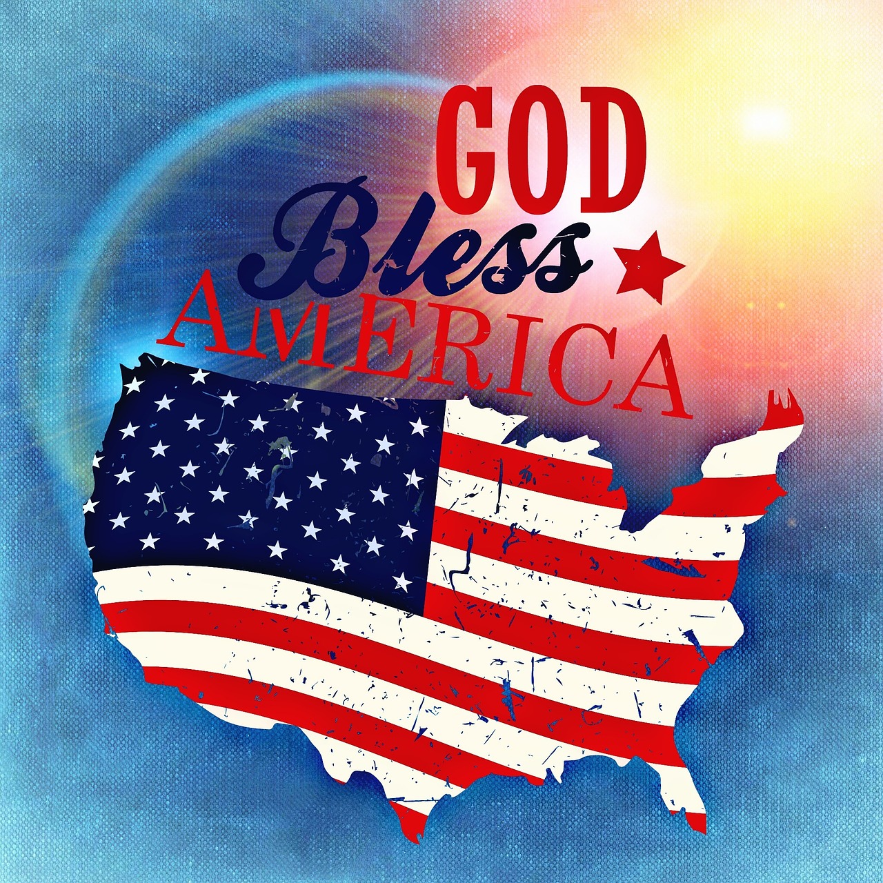 america usa god bless america free photo