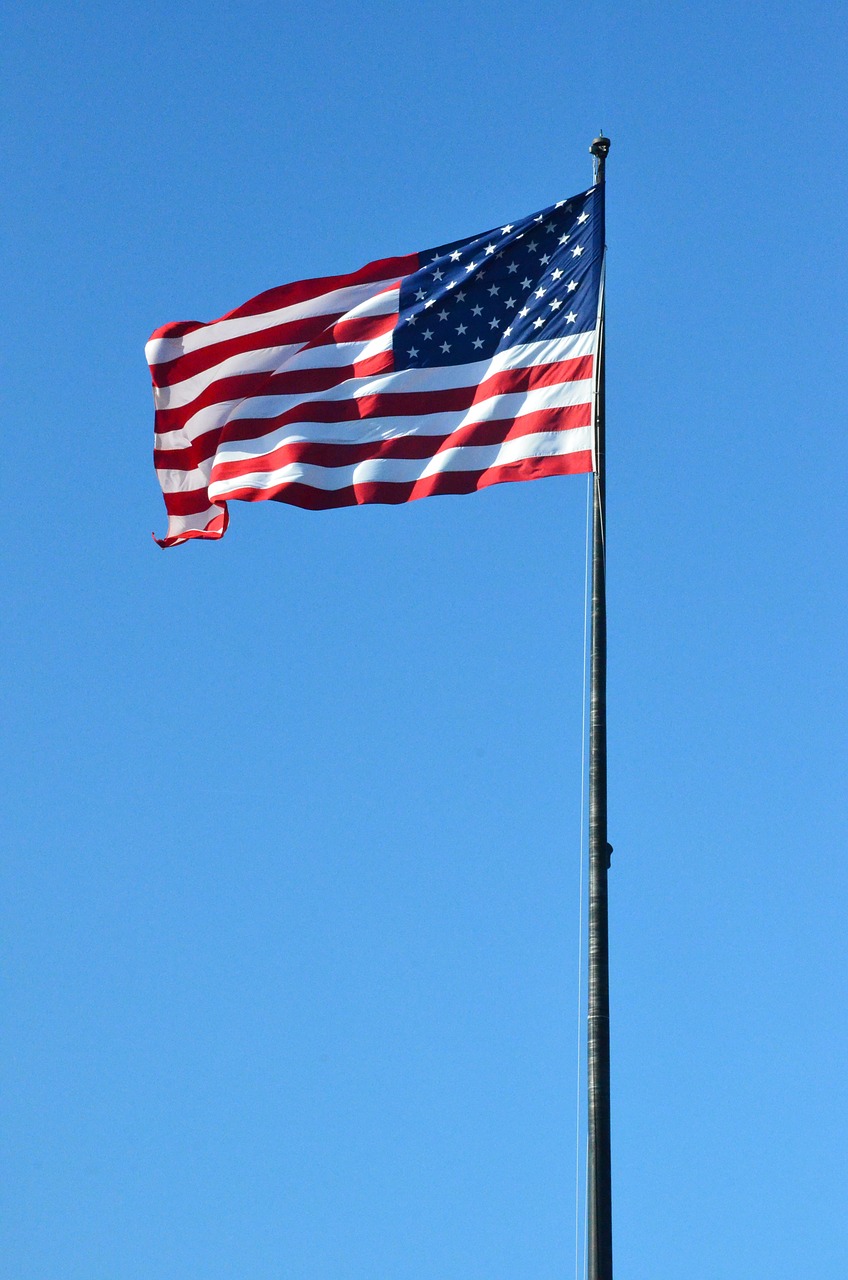 america flag new york free photo