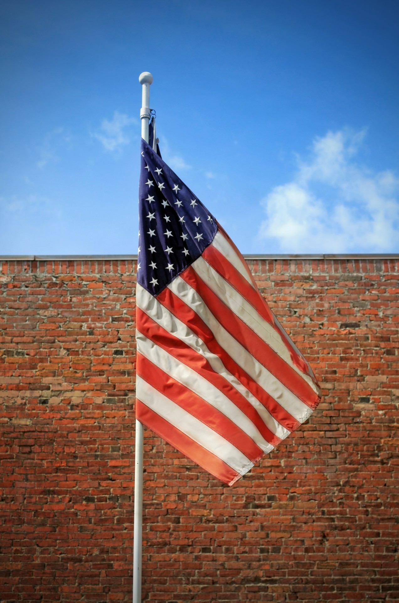 american flag america free photo