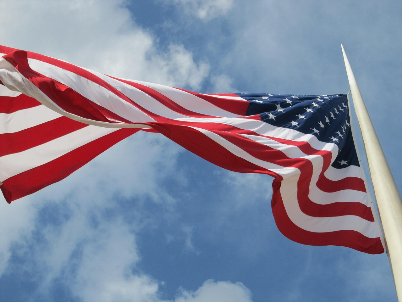 american flag patriotism united states free photo