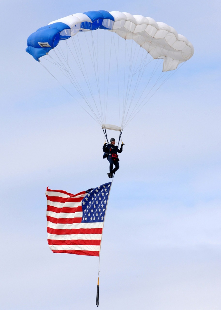 american flag old glory flying in free photo