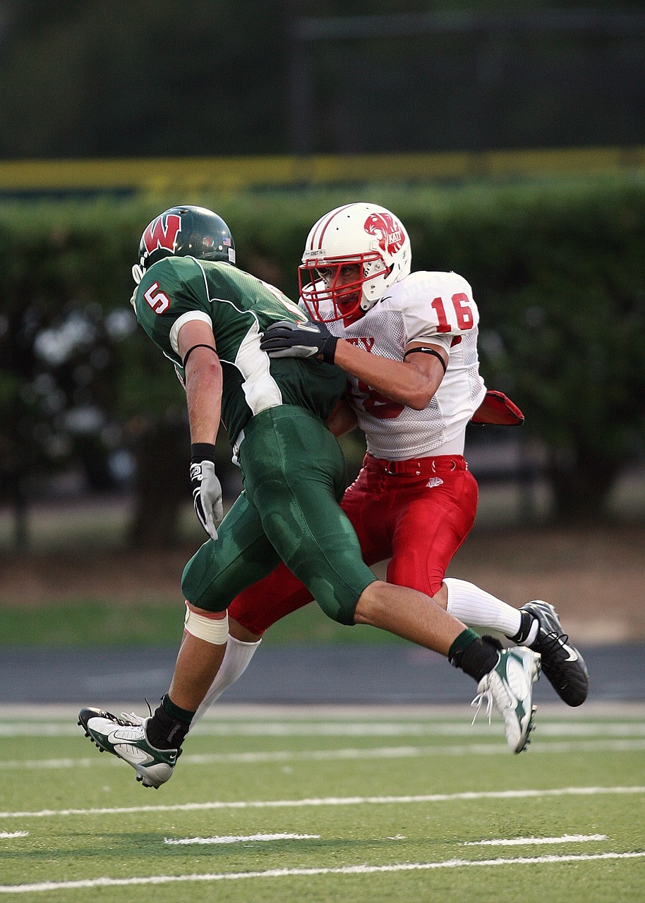 american football tackle competition free photo
