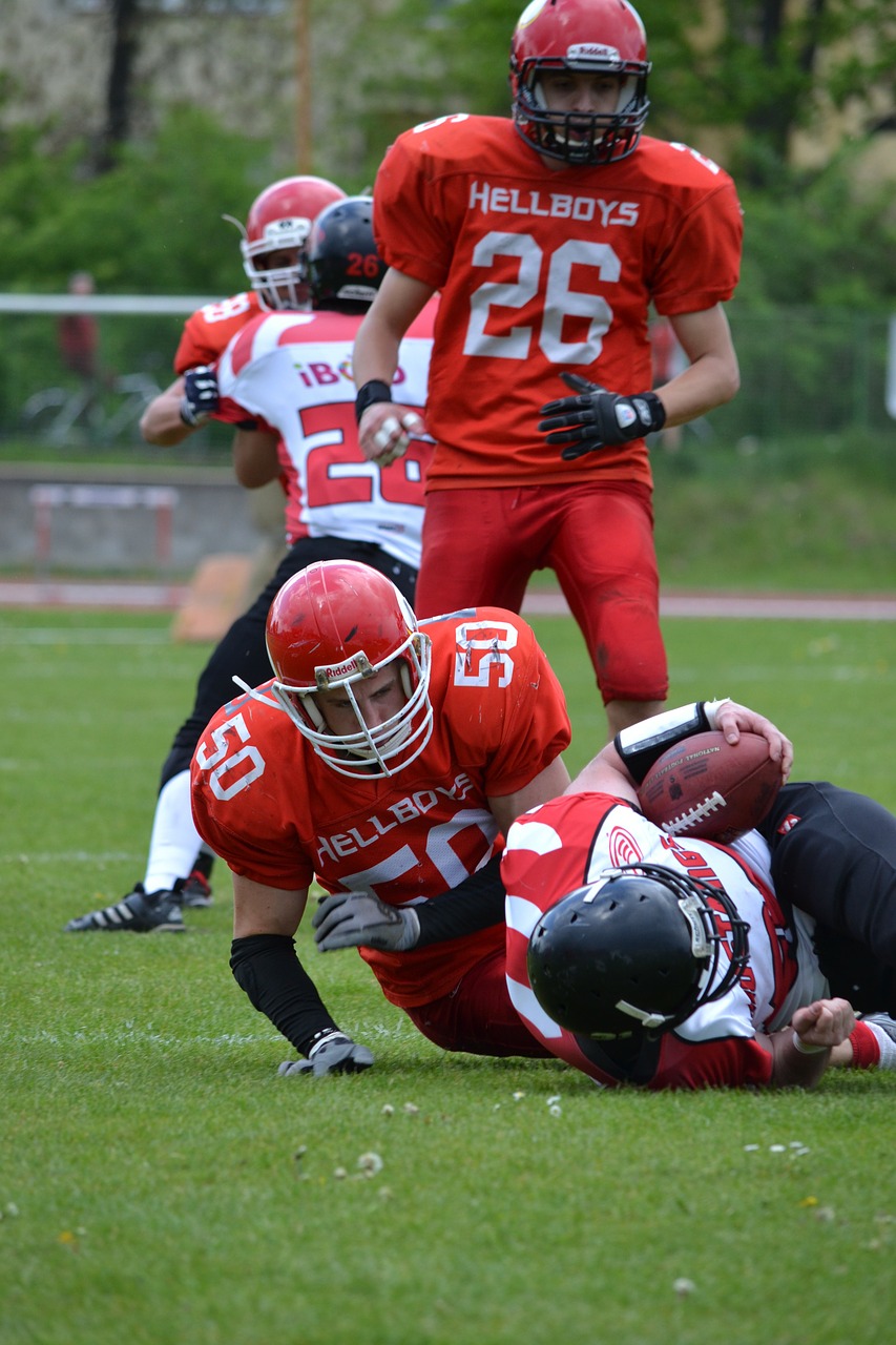 american football composition down free photo
