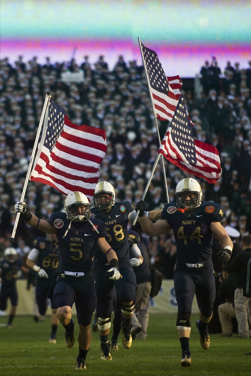 american football army navy game players free photo