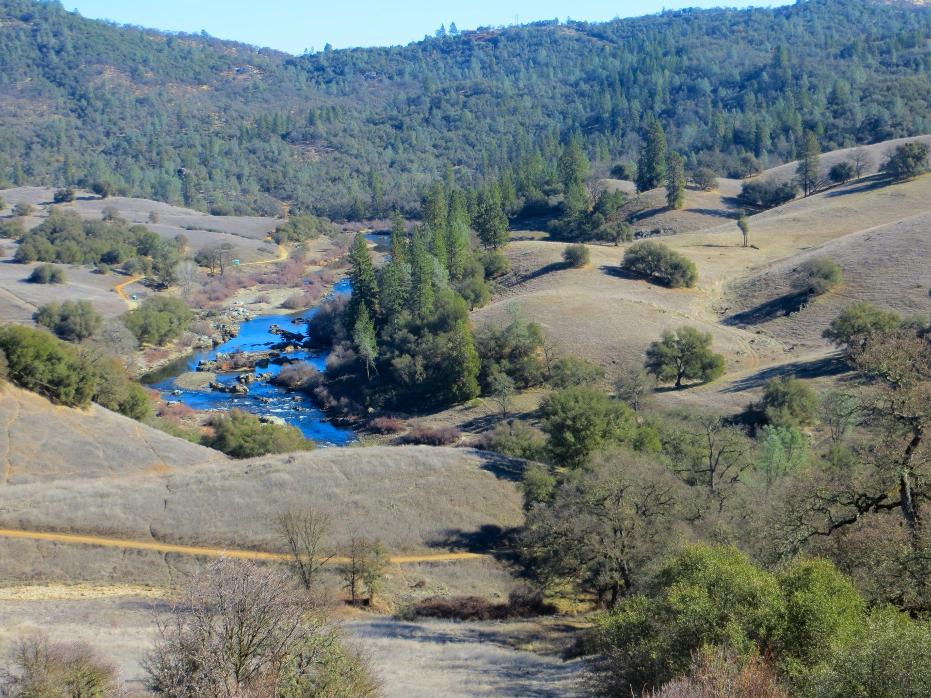 river water landscape free photo