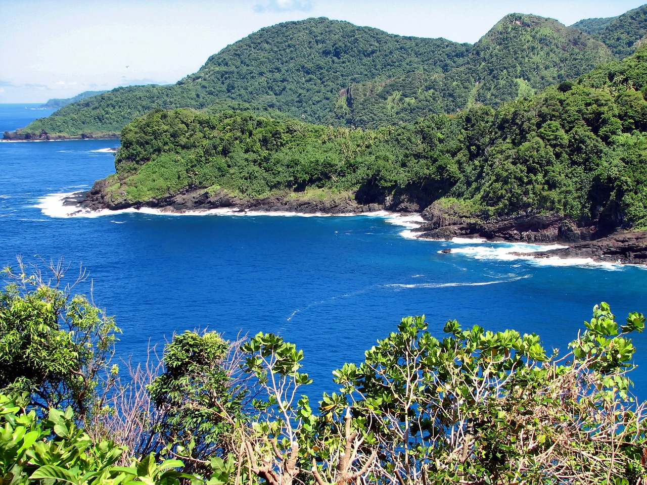 american samoa landscape scenic free photo