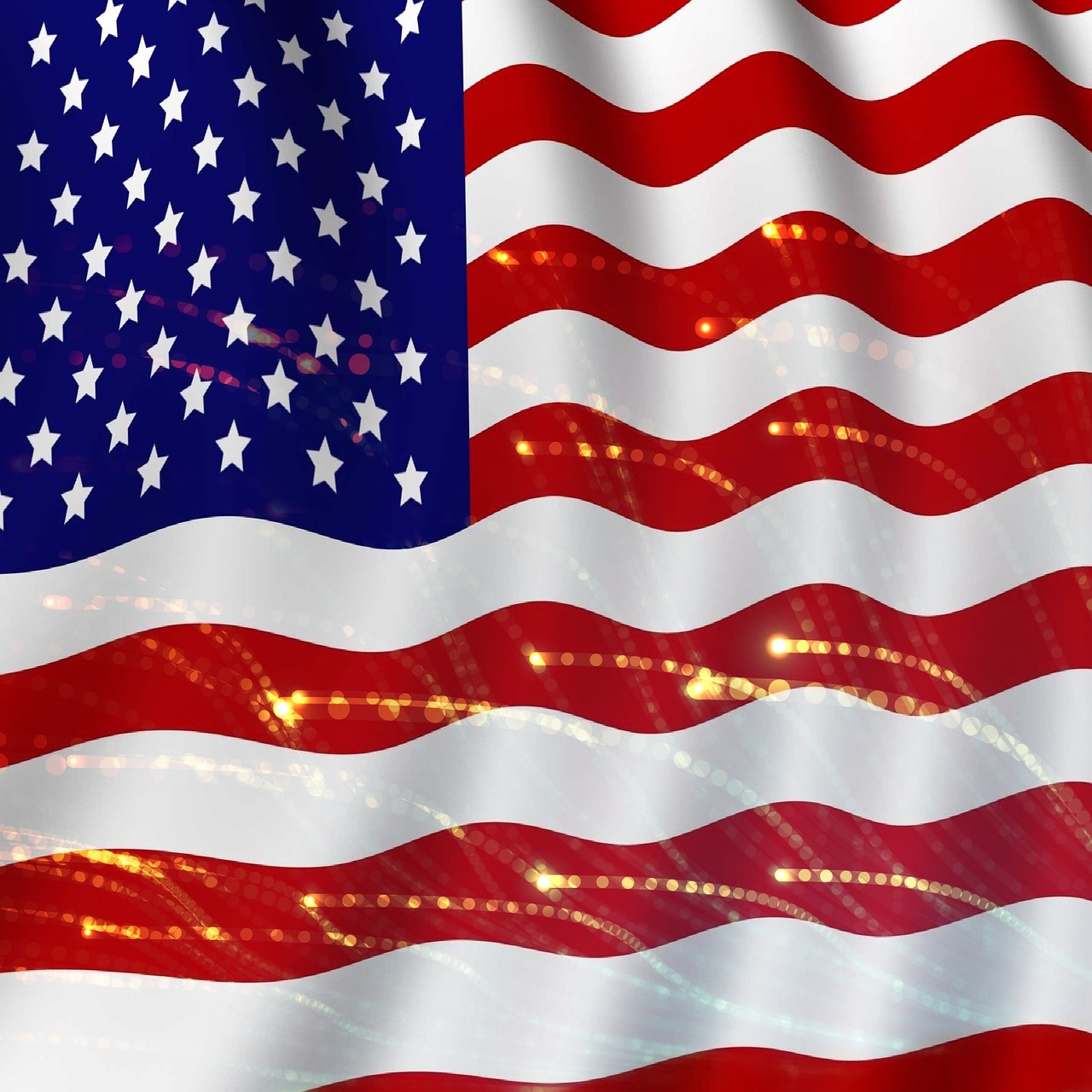 americana american flag flag free photo