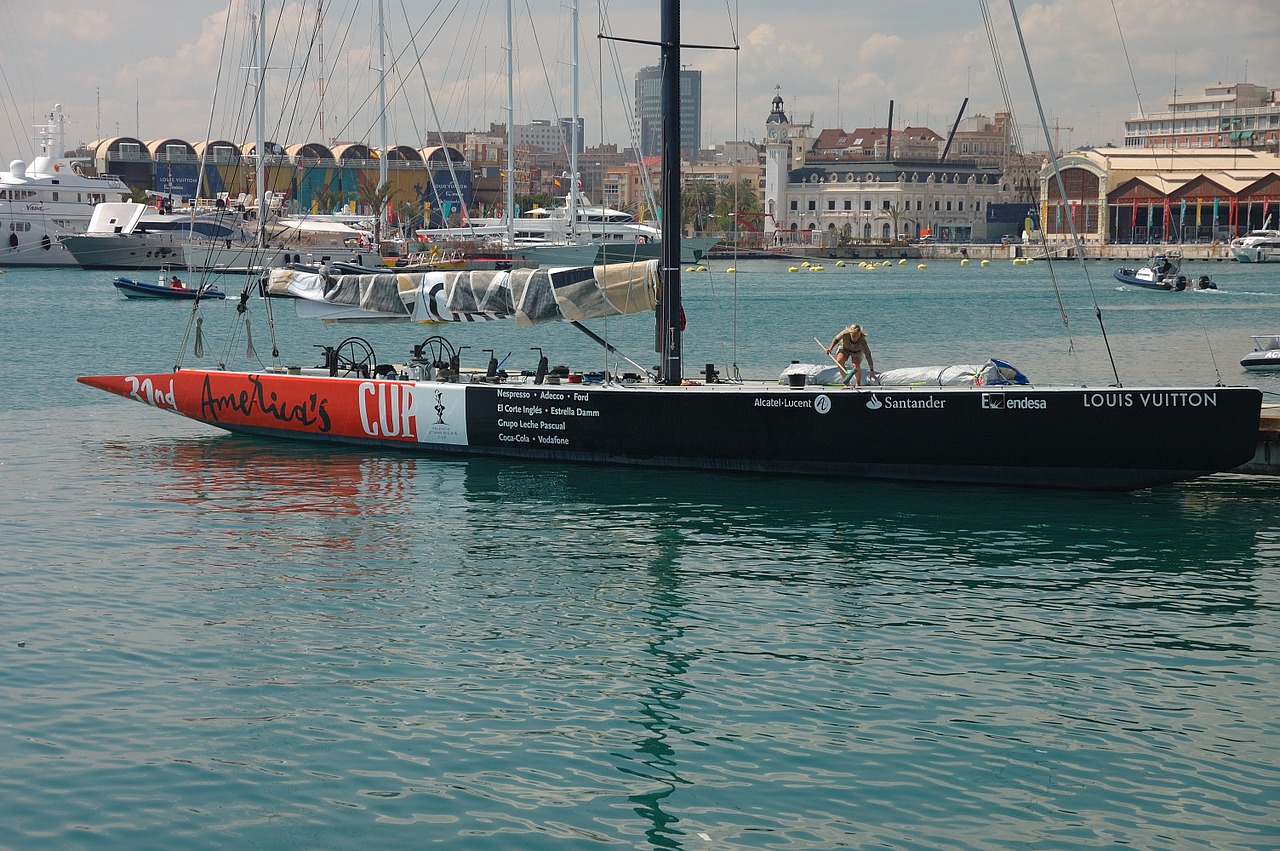 america's cup valencia port america's cup free photo