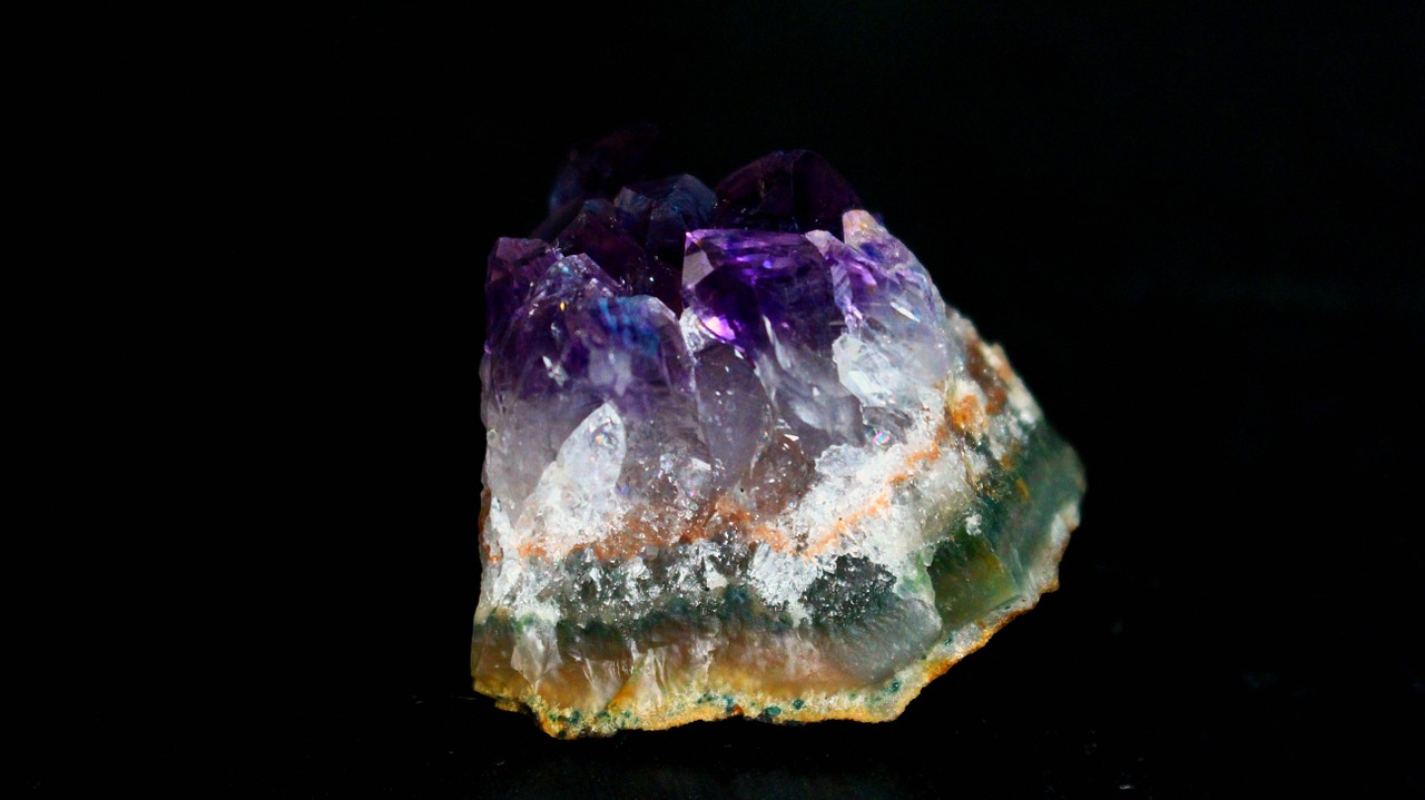 amethyst crystal stone free photo