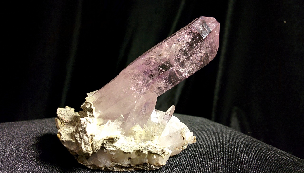 amethyst ore collection free photo