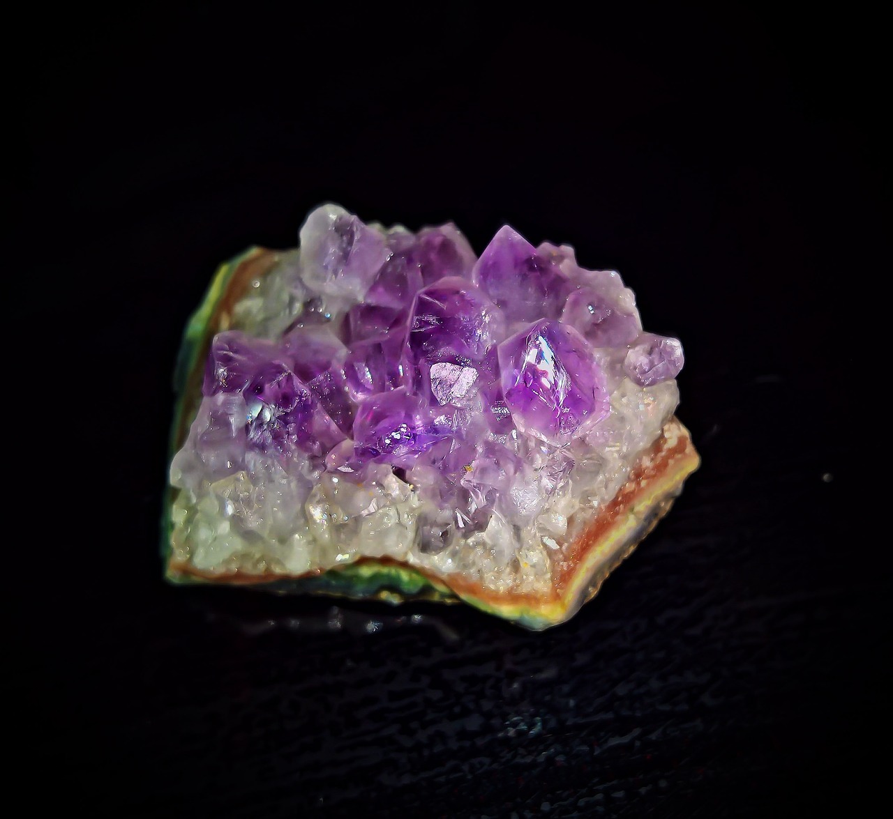 amethyst druze quartz free photo