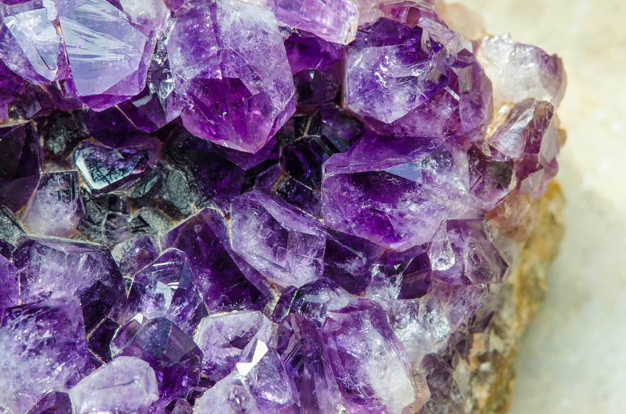 amethyst  gem  quartz free photo