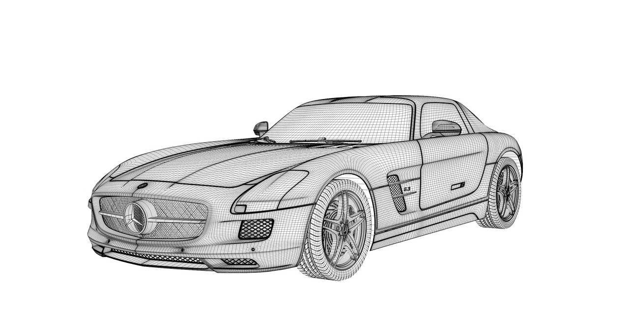 amg mercedes sls free photo