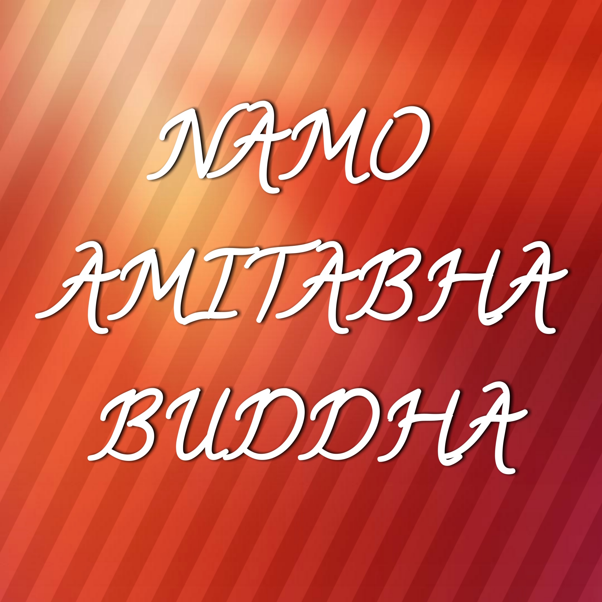 text amitabha buddha free photo