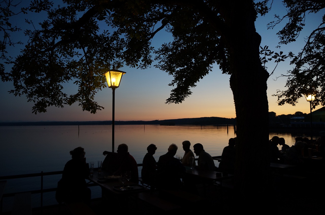 ammersee webs beer garden free photo