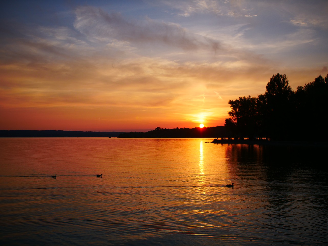 ammersee  munich  lake free photo