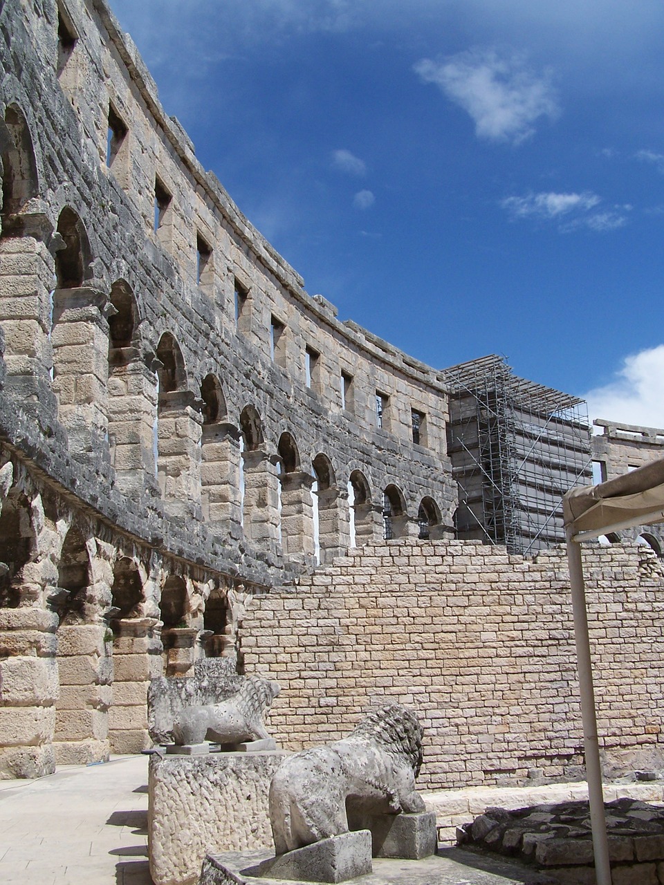 amphitheater croatia pula free photo