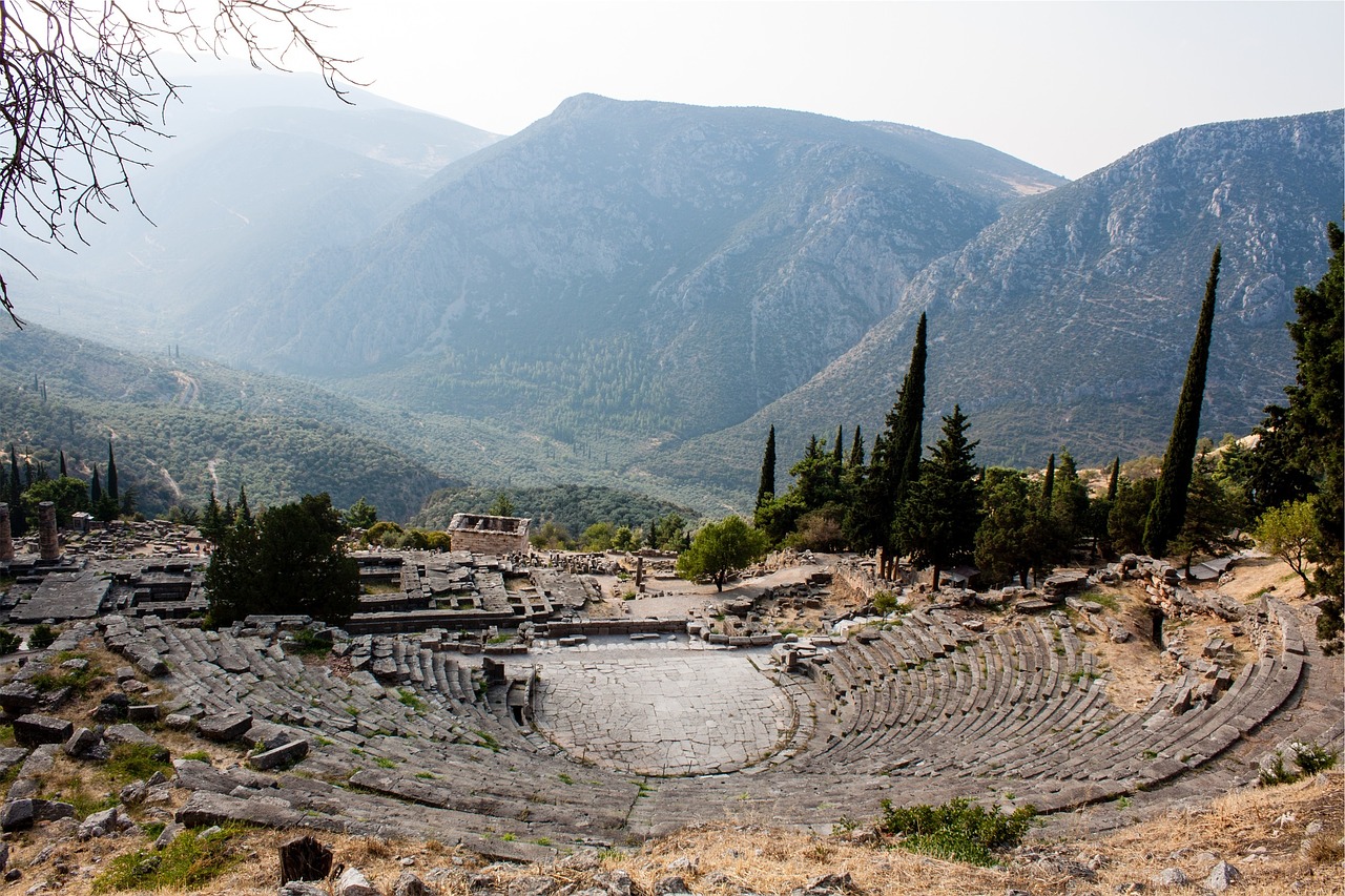 amphitheater ruins history free photo