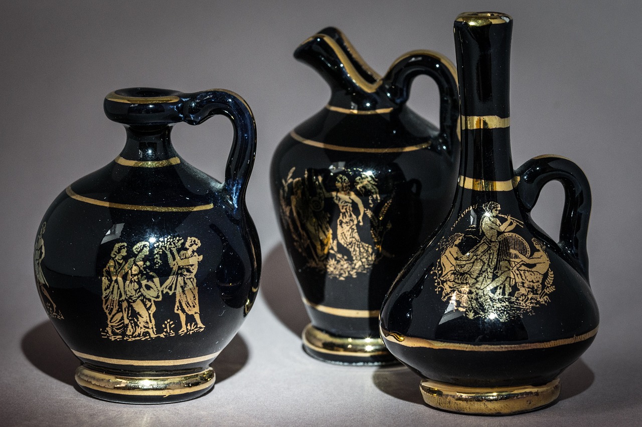 amphora vases greek free photo